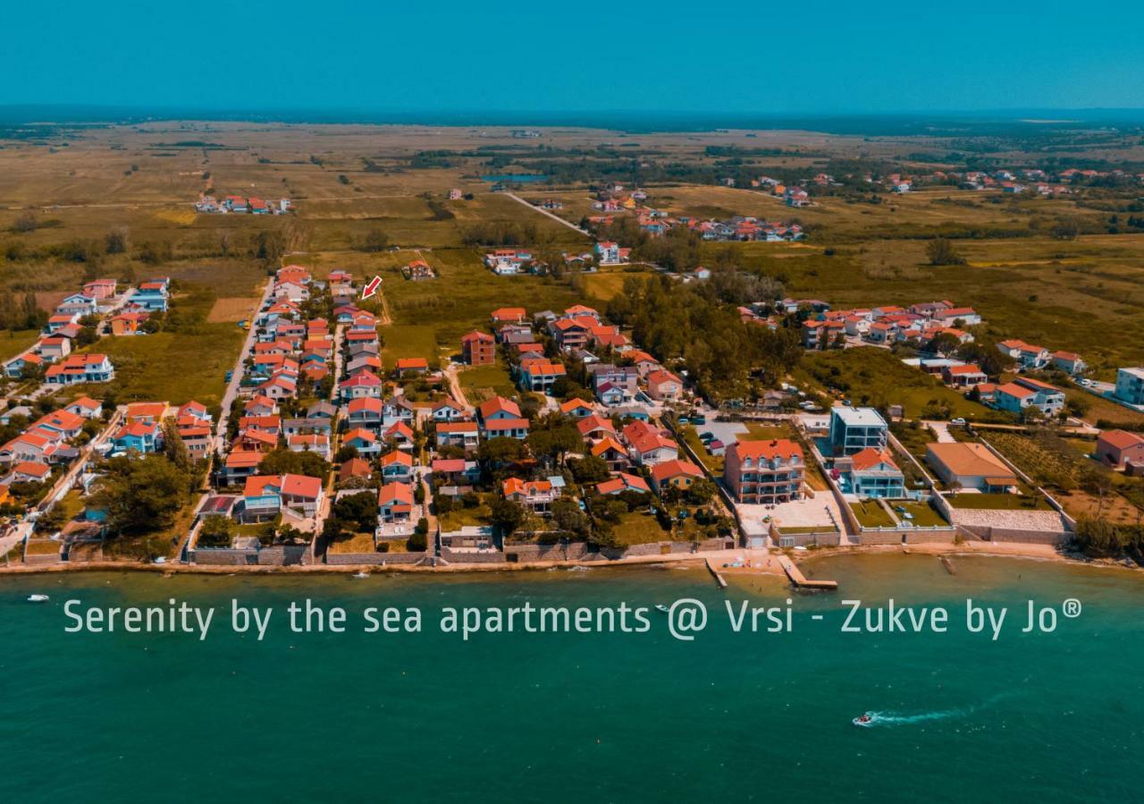 Serenity By The Sea #2 - Private Terrace Vrsi Exterior photo