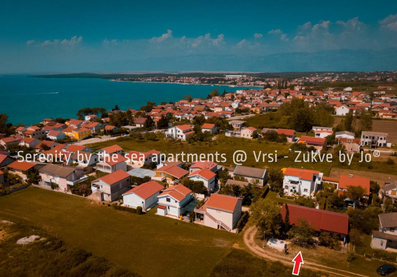 Serenity By The Sea #2 - Private Terrace Vrsi Exterior photo